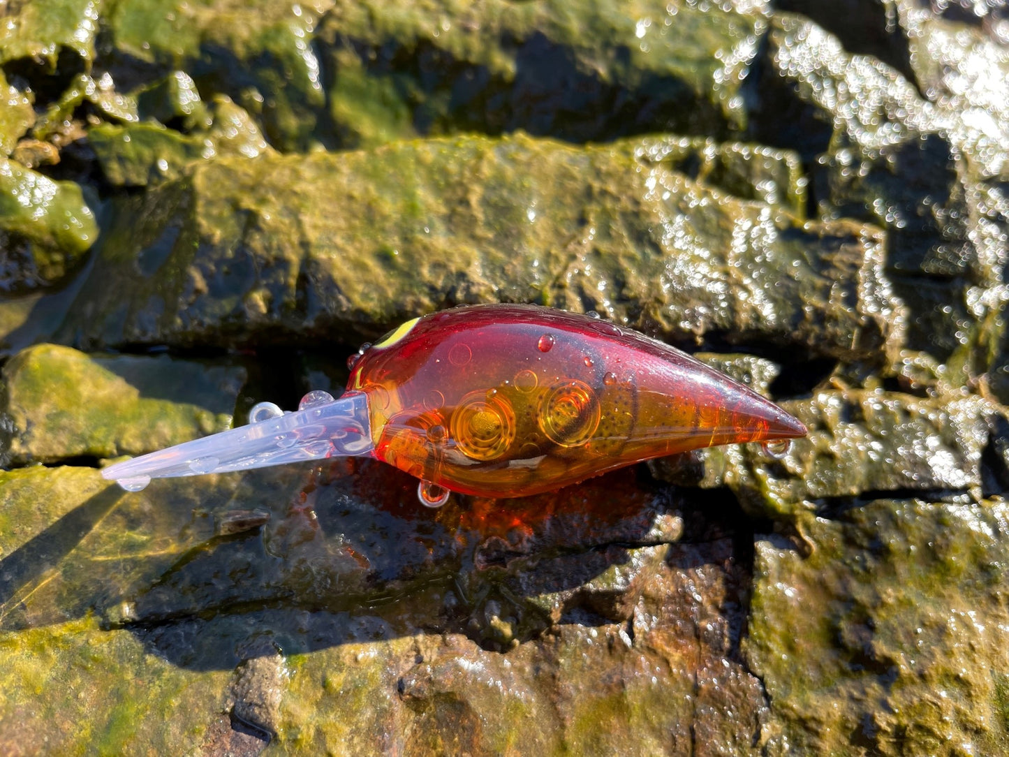 W3 CRANKBAIT #04 Apple Red Claw Phantom