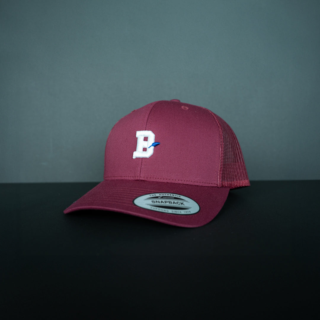 2025 BCL オリジナル メッシュキャップ 【クランベリー】