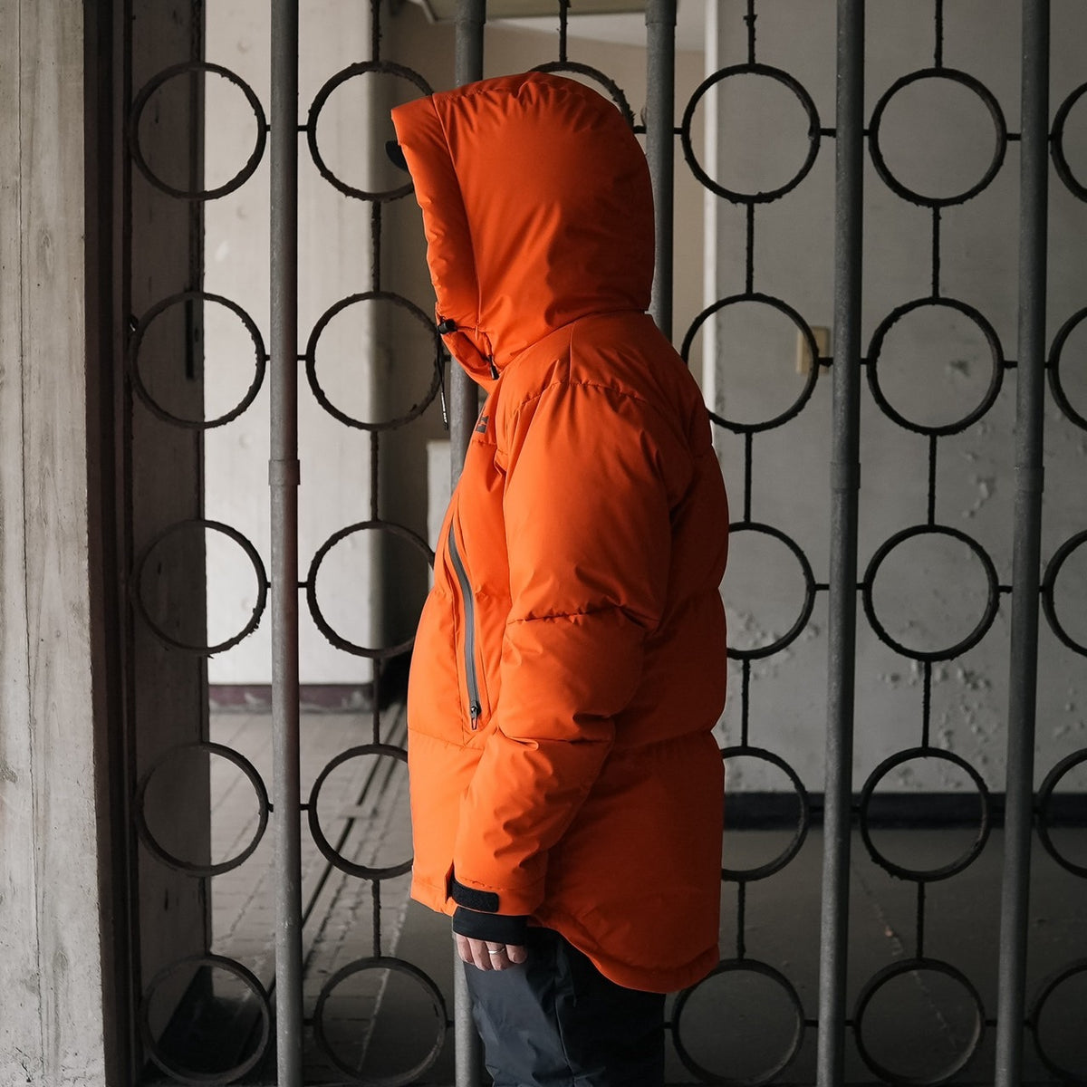 【受注販売 〜10/4まで】NBD×BCL 防水DOWN JACKET-オレンジ