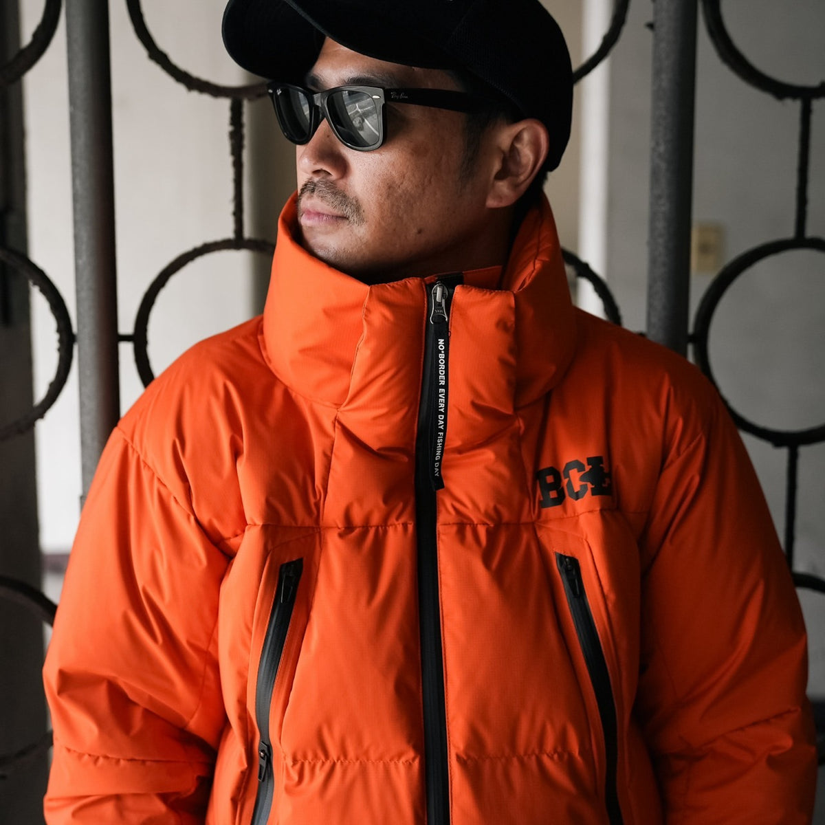 【受注販売 〜10/4まで】NBD×BCL 防水DOWN JACKET-オレンジ