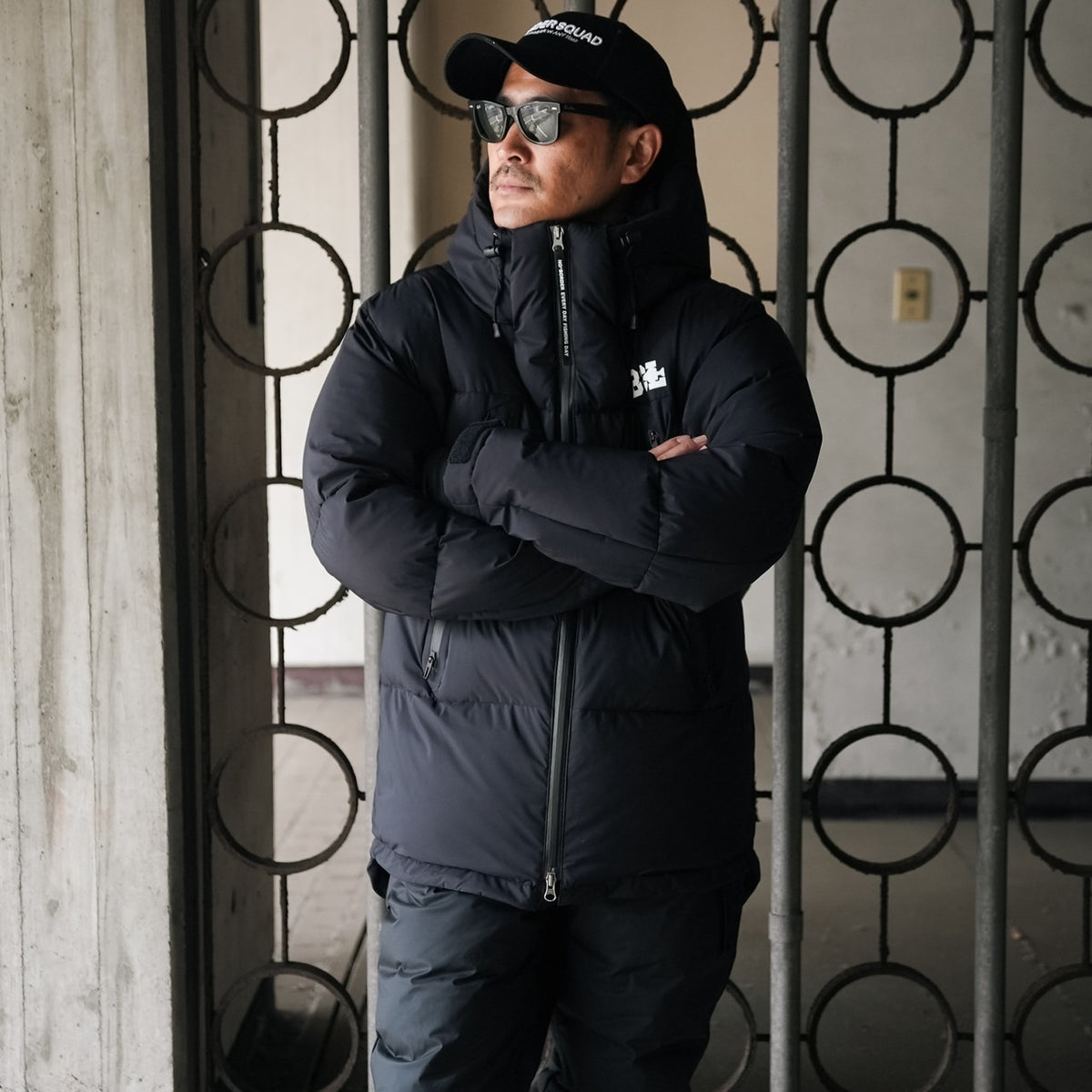 【受注販売 〜10/4まで】NBD×BCL 防水DOWN JACKET-ブラック