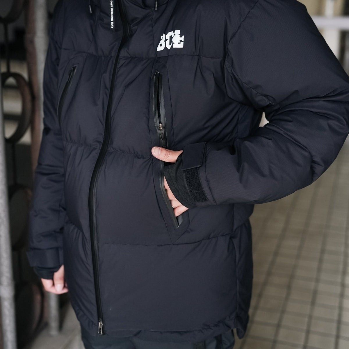 【受注販売 〜10/4まで】NBD×BCL 防水DOWN JACKET-ブラック