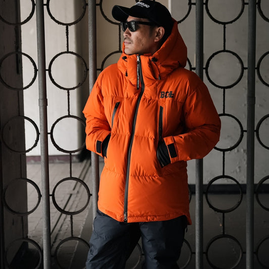 【受注販売 〜10/4まで】NBD×BCL 防水DOWN JACKET-オレンジ
