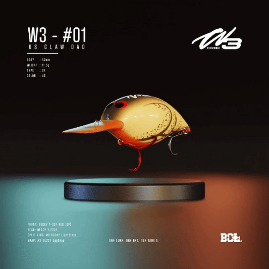 W3 CRANKBAIT #01 美国小龙虾